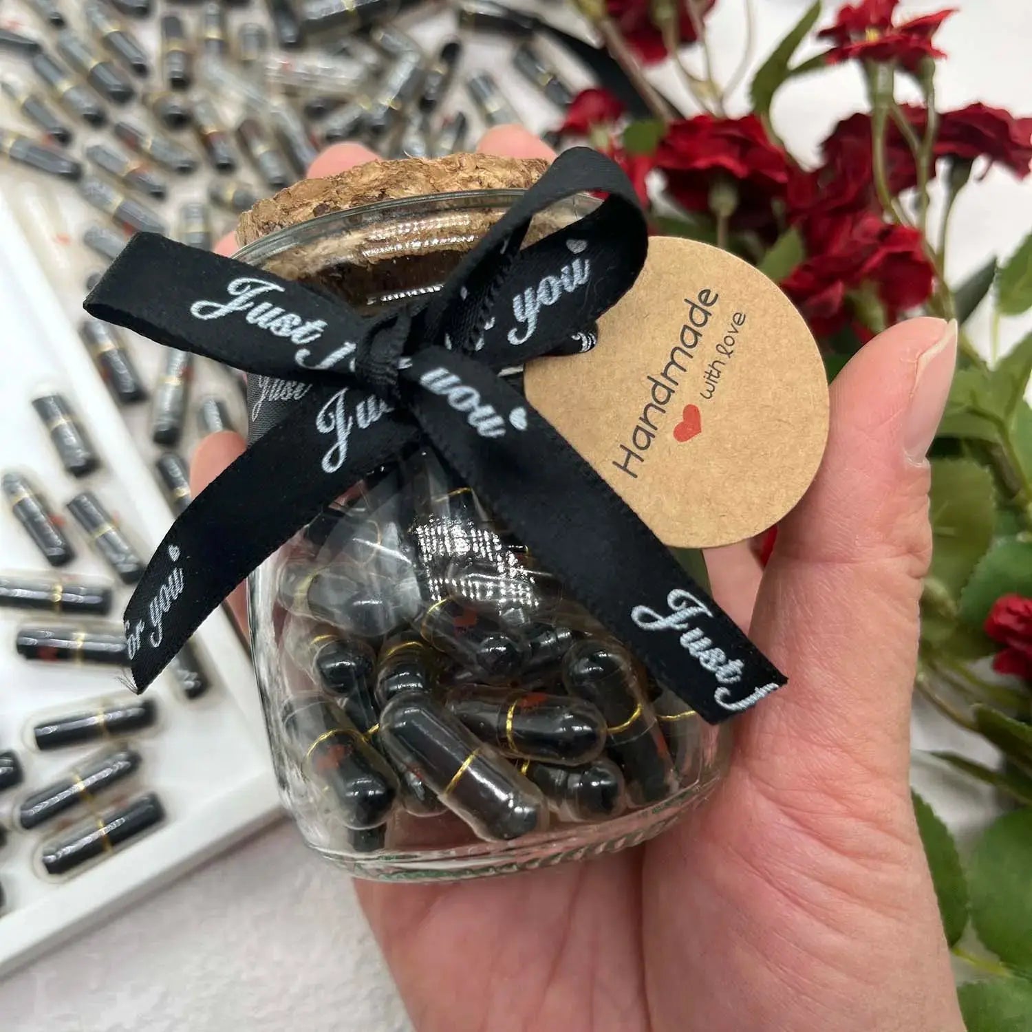 Message Capsules Love Pill with bottle Roll Paper Blank Notes - USMGD0203 AliExpress-Dropship
