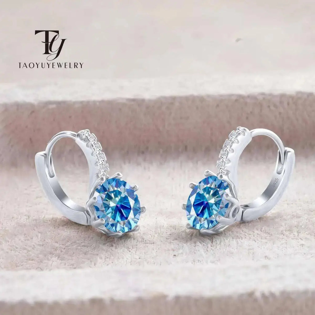 Moissanite Classic Classy Clip Earrin for Commute Party - USMJ0251 AliExpress-Dropship