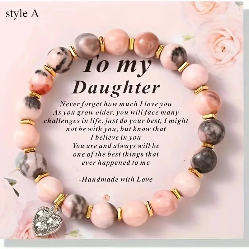 Gifts Jewelry Diamond-Encrusted Heart Design Pink Zebra Elastic Bracelet - USMJ0213 AliExpress-Dropship