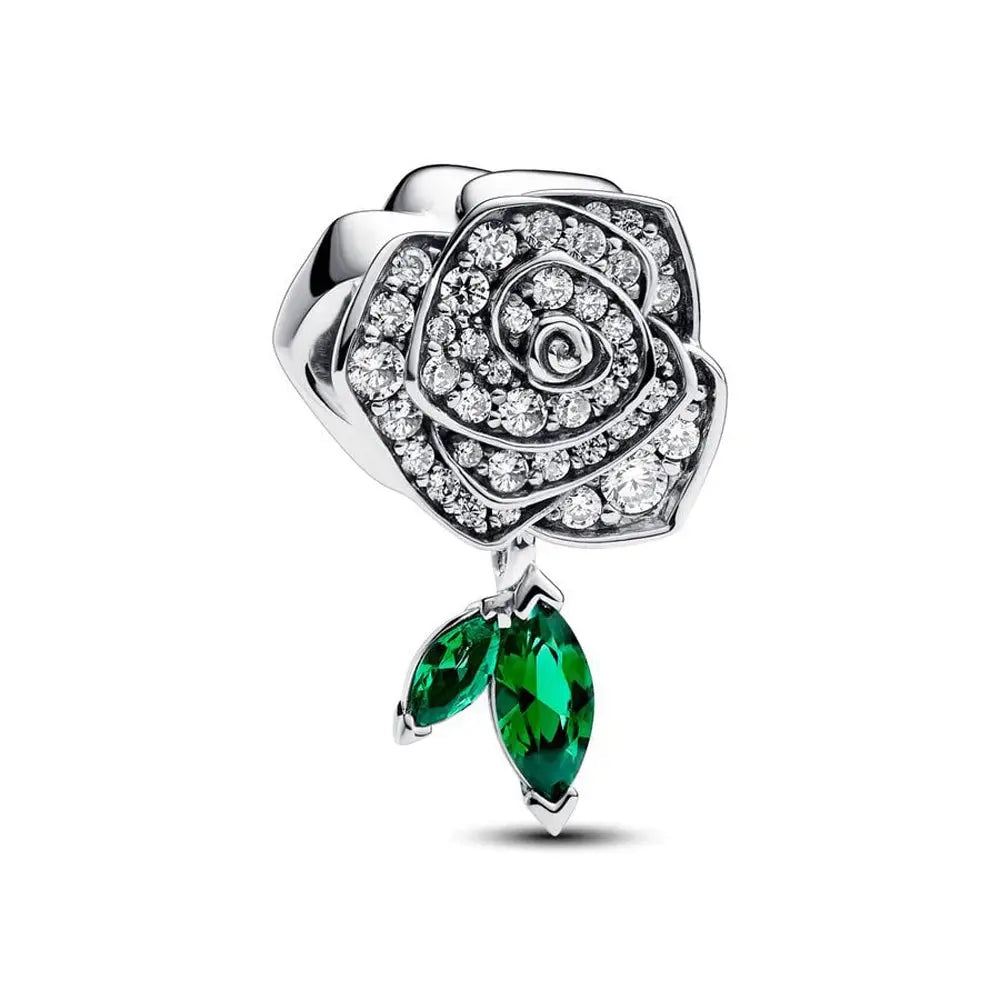 Gift Rose Lucky Bag Love Heart Dangle Charm Fit Bracelet - USMJ0216 AliExpress-Dropship