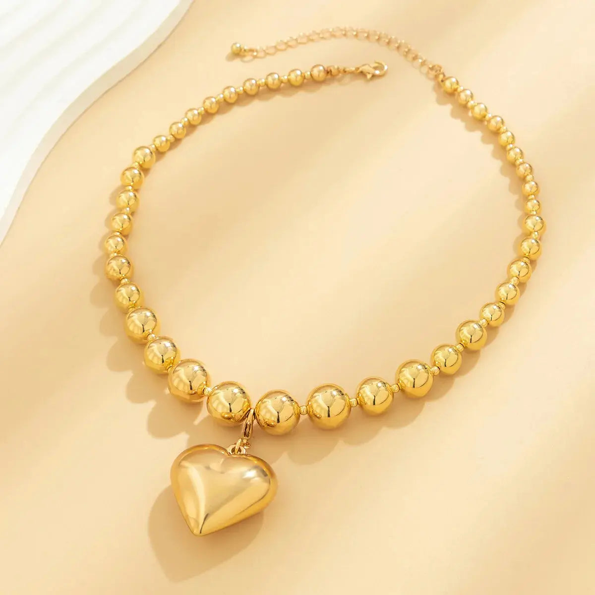 Heart Pendant Necklace for Women Trendy Choker Collar - USMJ0274 AliExpress-Dropship