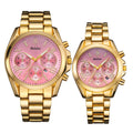 Gold Luxury Couple Watch Box Watch Remover Vacuum Plating - USMJ0253 AliExpress-Dropship