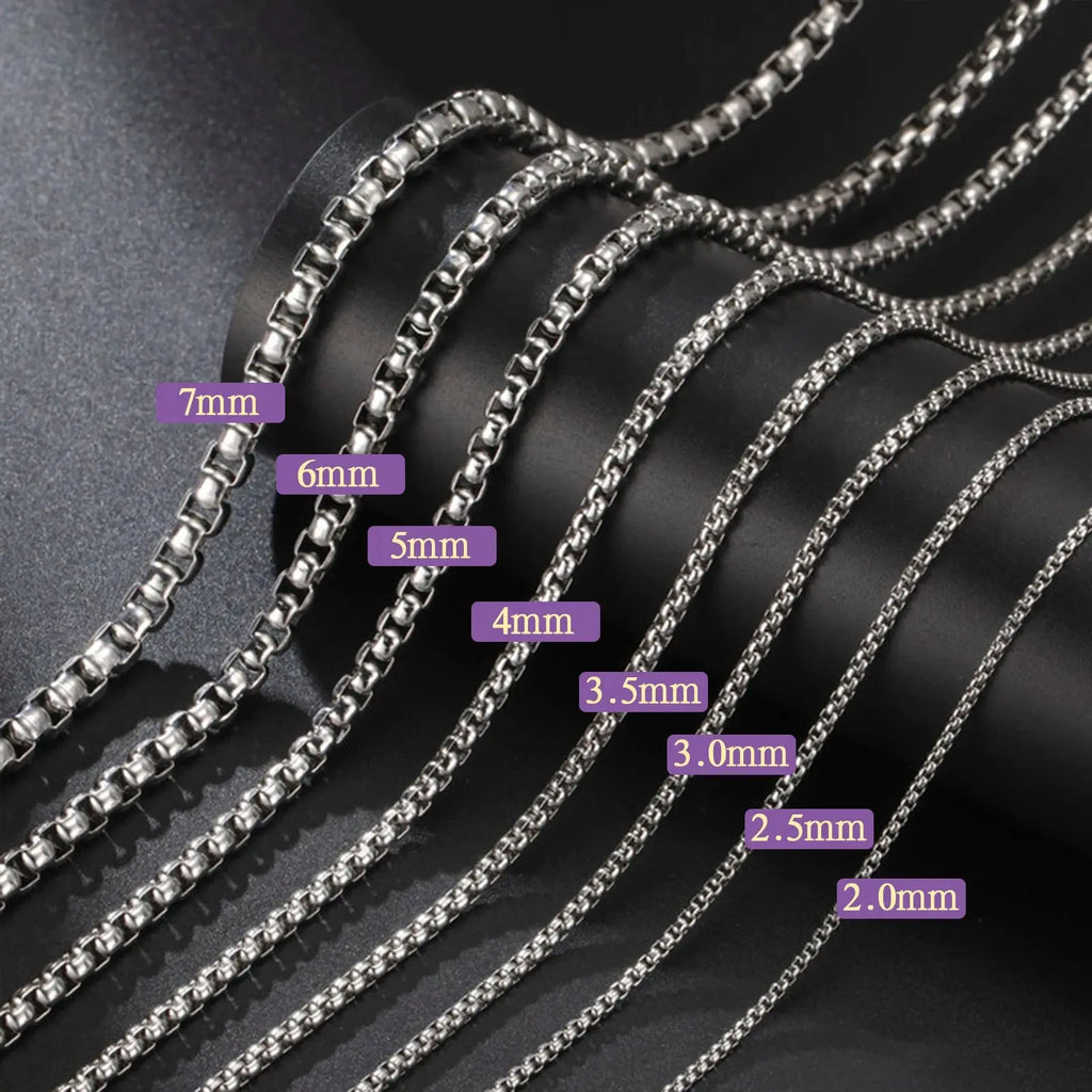 Cuban Chain Stainless Steel Necklaces for Men - USMJ0224 AliExpress-Dropship