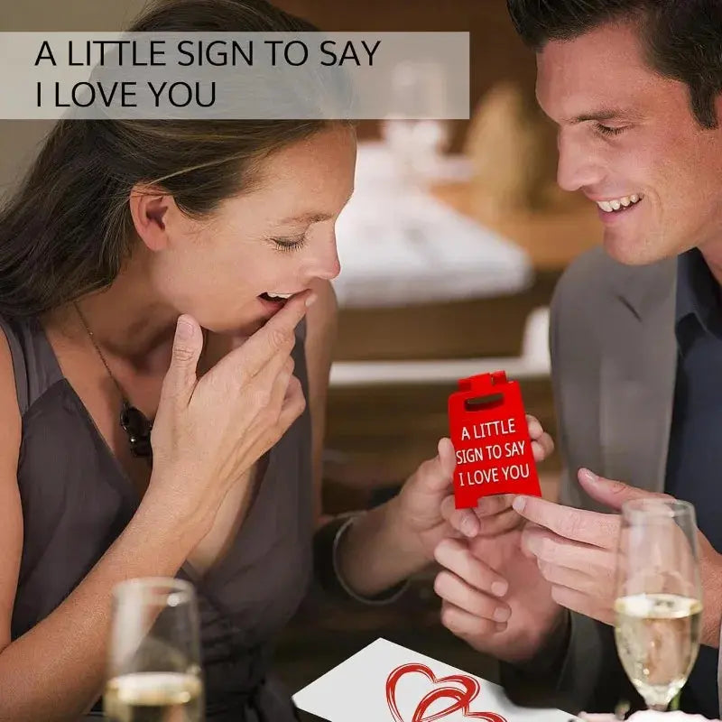 Valentines Day Gifts Romantic I Love You Sign Fun Boyfriend - USMGD0191 AliExpress-Dropship
