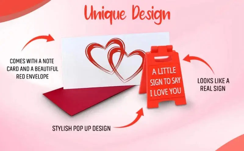 Valentines Day Gifts Romantic I Love You Sign Fun Boyfriend - USMGD0191 AliExpress-Dropship