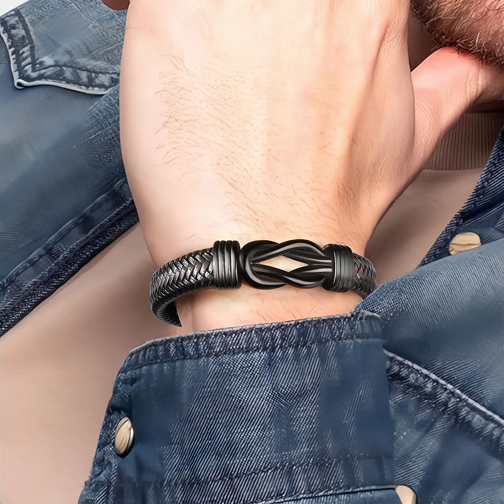 Valentine's Day Gifts for Him Man Leather Bracelets - USMGD0181 AliExpress-Dropship