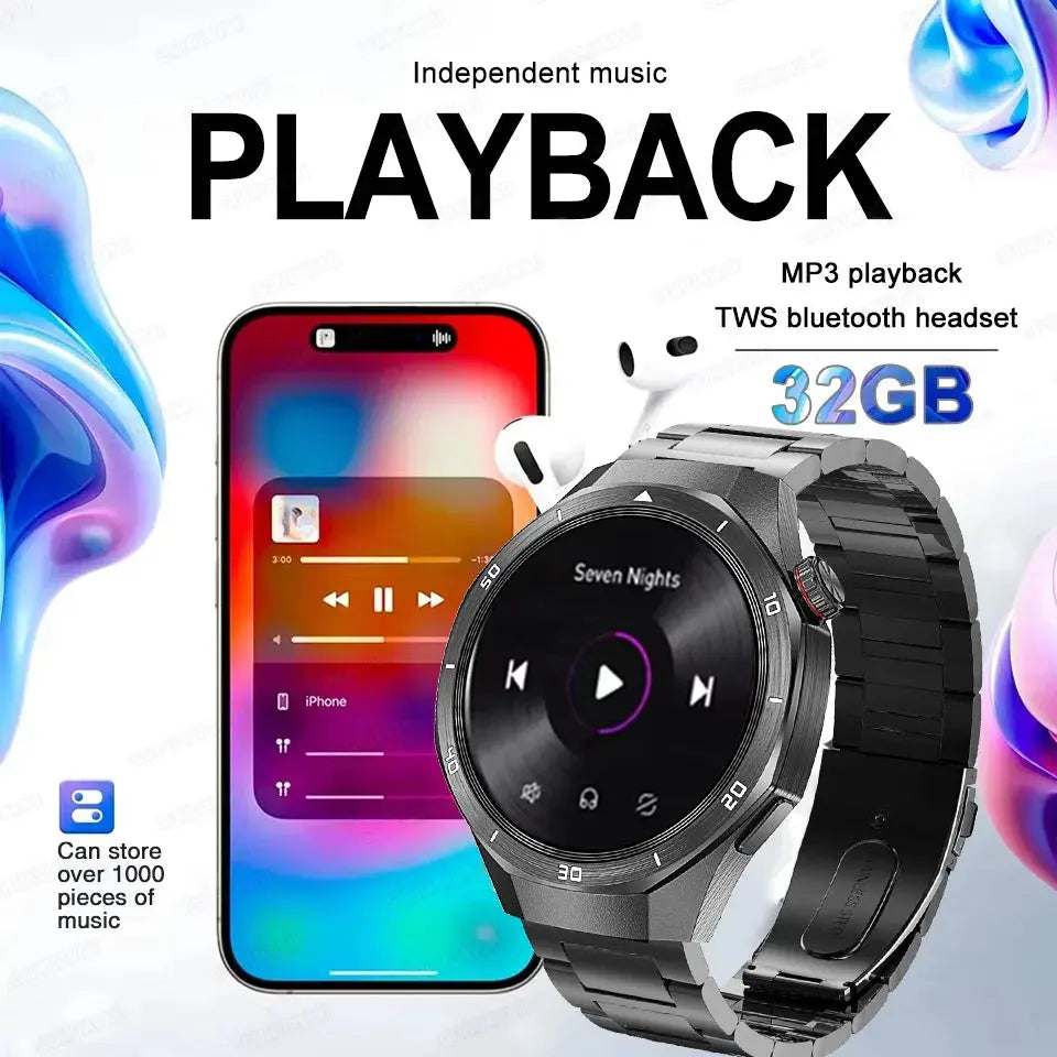 GT5 Pro Smart Watch Global Version Titanium Alloy Waterproof ON SALE 5% Discount - USM0217 AliExpress-Dropship