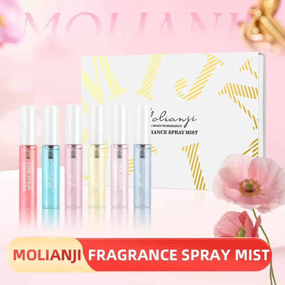 6PCS Alcohol-Free Perfume Set Premium Fragrance Spray Gift Box - USMP0139 AliExpress-Dropship
