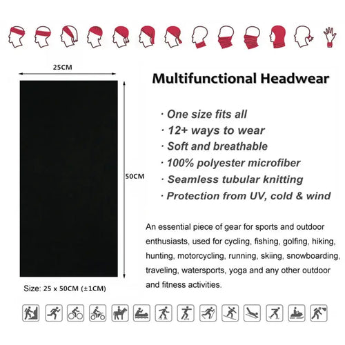 Breathable Neck Gaiters for Men Women Dustproof - USMF0272 AliExpress-Dropship
