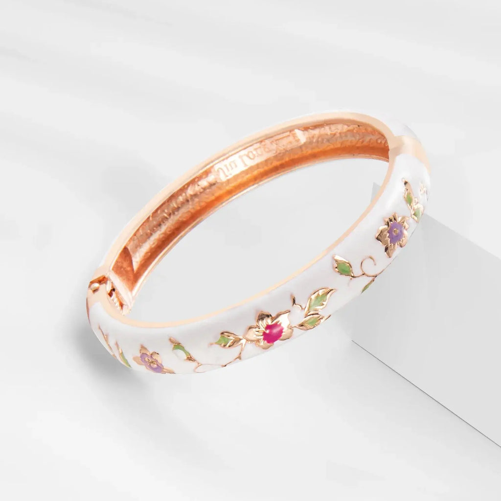 Bangle For Women Double Enamel Bangle Set Cloisonne - USMJ0265 AliExpress-Dropship
