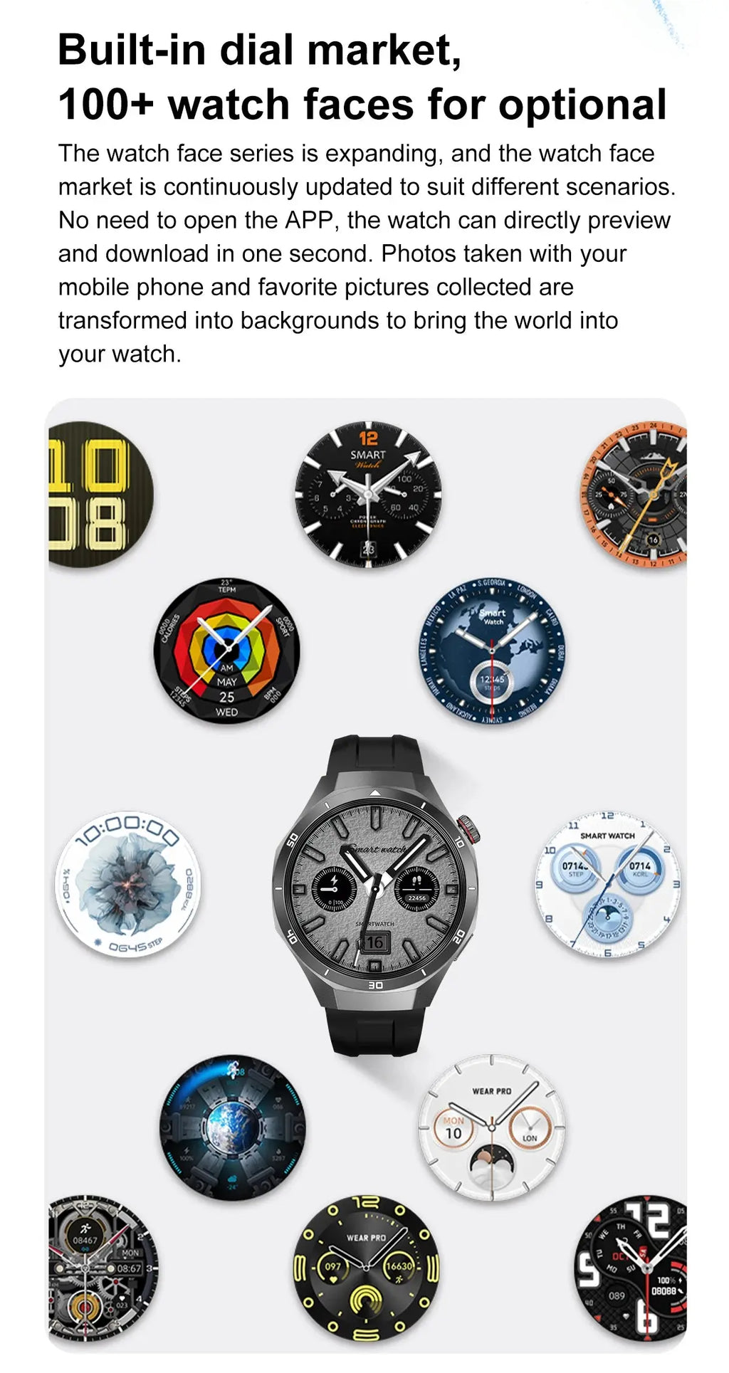 GT5 Pro Smart Watch Global Version Titanium Alloy Waterproof ON SALE 5% Discount - USM0217 AliExpress-Dropship