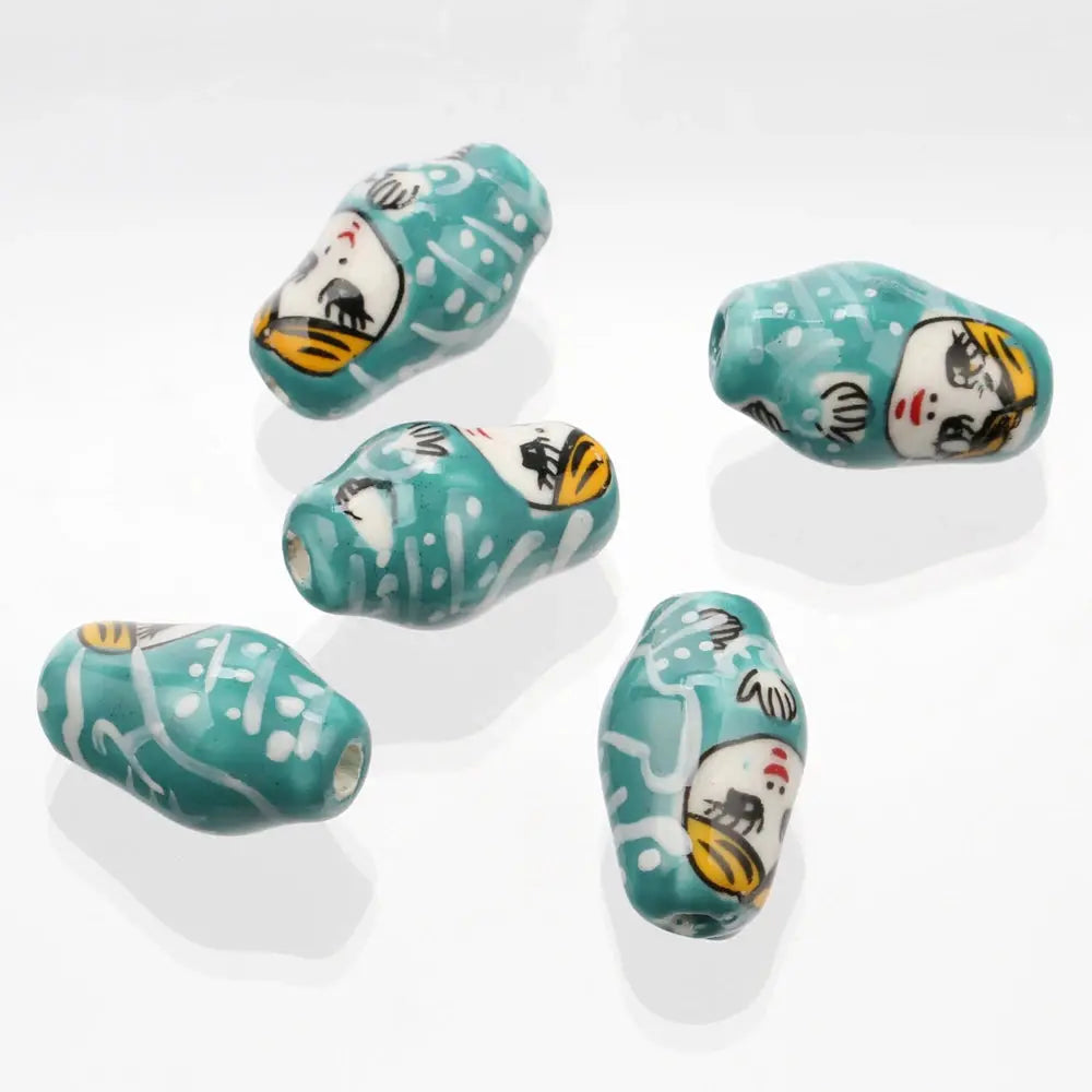 Doll Shape Patterns Ceramic Porcelain Loose Crafts Beads - USMJ0260 AliExpress-Dropship