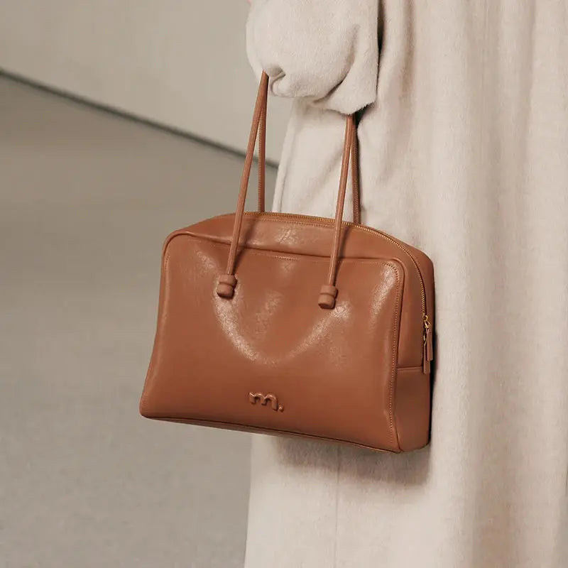 Large Briefcase Retro Women Boston Bag Fashion - USMJ0266 AliExpress-Dropship