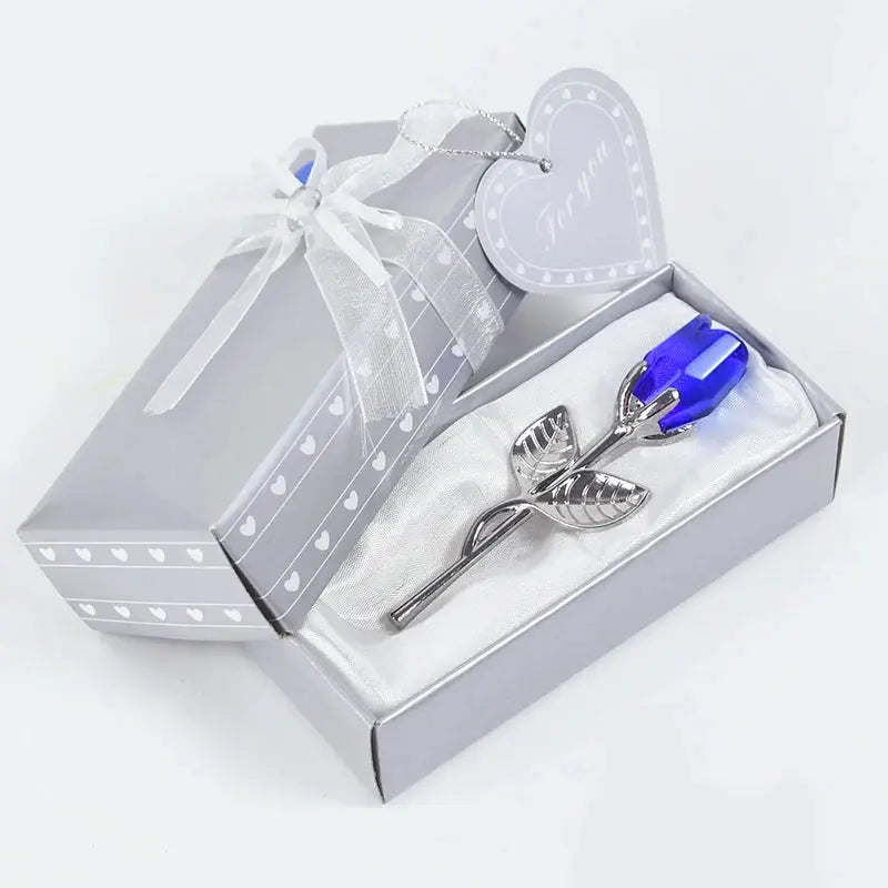 Gift I Love You Crystal Bear Artificial Rose Flowers - USMGD0184 AliExpress-Dropship