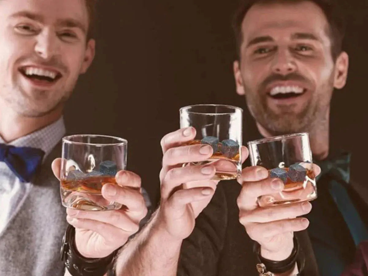 Whiskey Stones Glasses Set Granite Ice Cube For Whisky - USMGD0211 AliExpress-Dropship