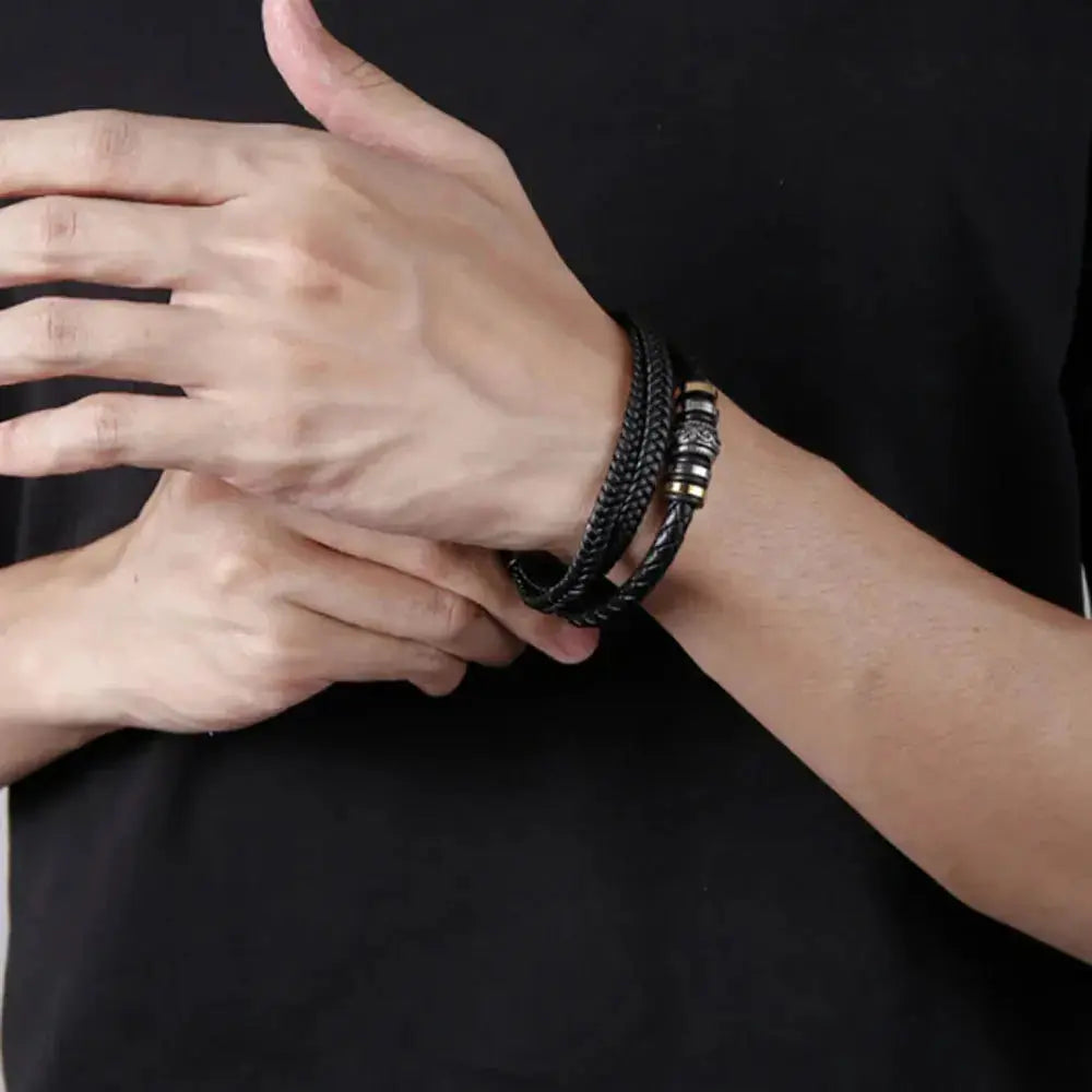 Stainless Steel Bracelet to My Son Bracelet for Men - USMJ0276 AliExpress-Dropship