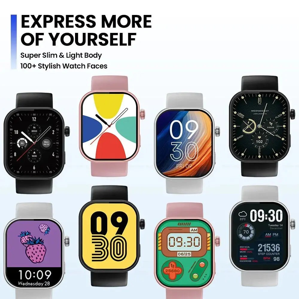 New Zeblaze Btalk Plus Voice Calling Smartwatch 2.03'' HD Color - USMW0279 AliExpress