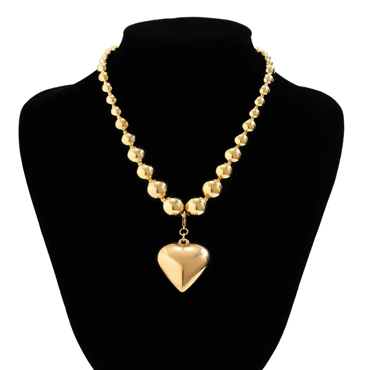 Heart Pendant Necklace for Women Trendy Choker Collar - USMJ0274 AliExpress-Dropship