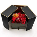 Valentine's Day Double Door Rose Jewelry Gift Box - USMGD0180 AliExpress-Dropship
