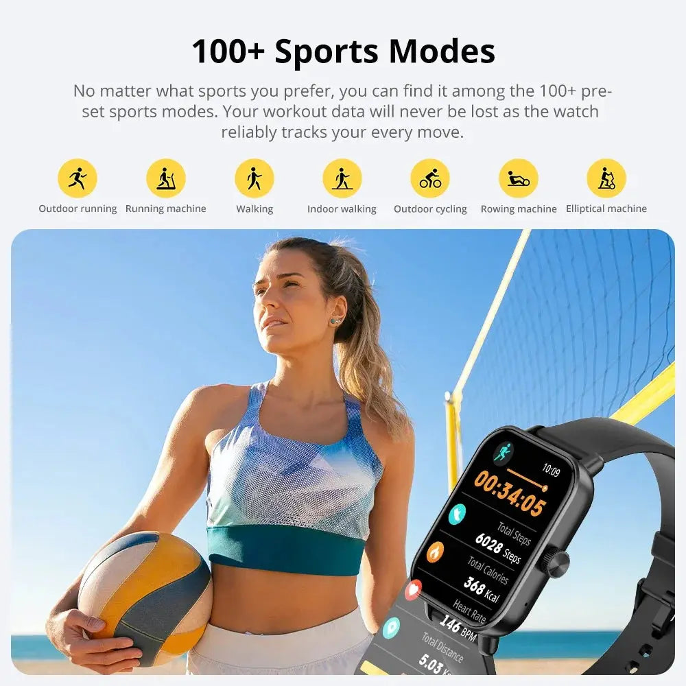 COLMI Voice Calling Smartwatch Men + Sports - ON SALE 5% Discount - USMJ0284 AliExpress
