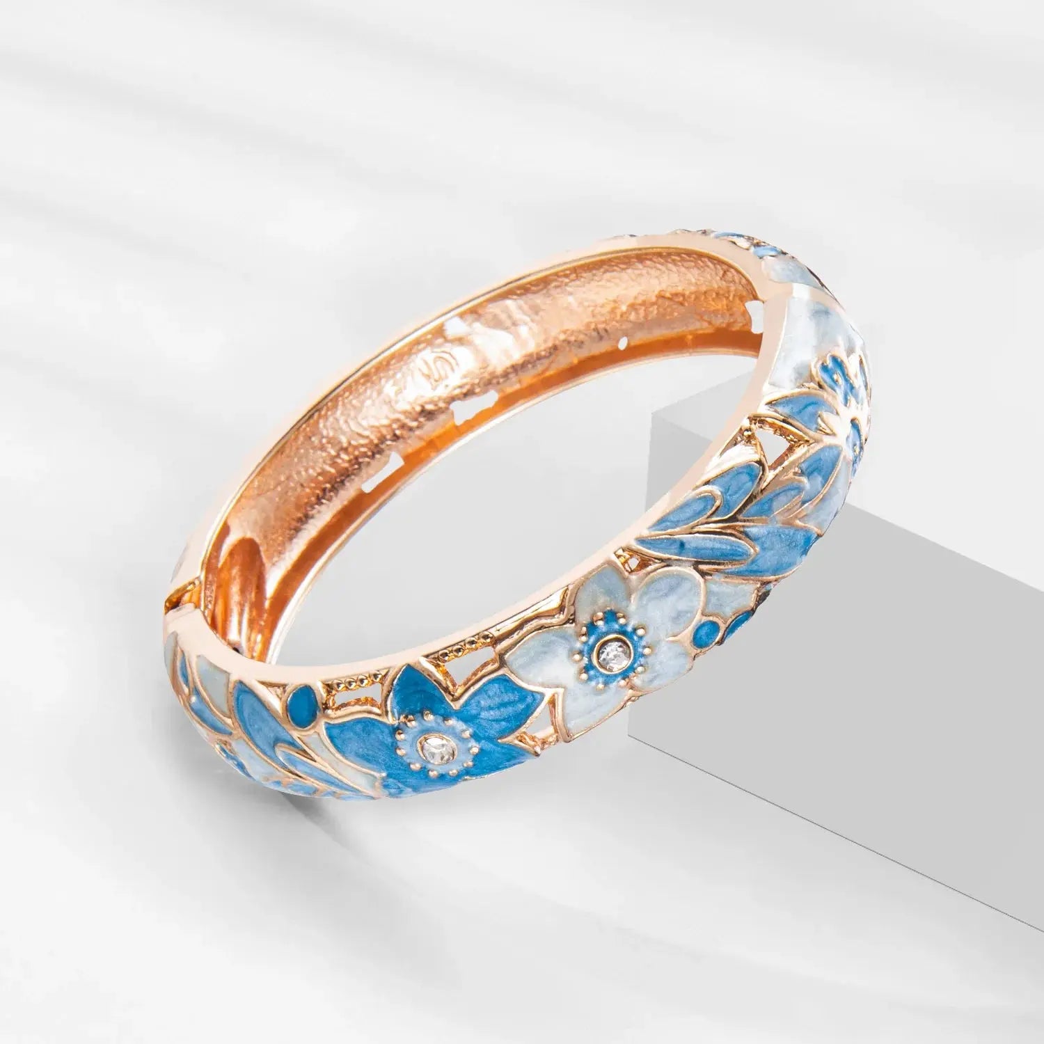 Bangle For Women Double Enamel Bangle Set Cloisonne - USMJ0265 AliExpress-Dropship