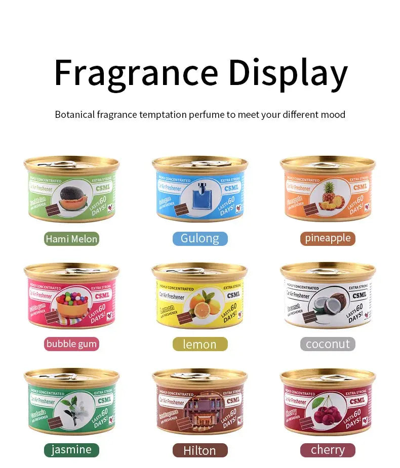 Wooden Block Canned Car Aromatherapy, Car Fragrance - USMP0172 AliExpress-Dropship