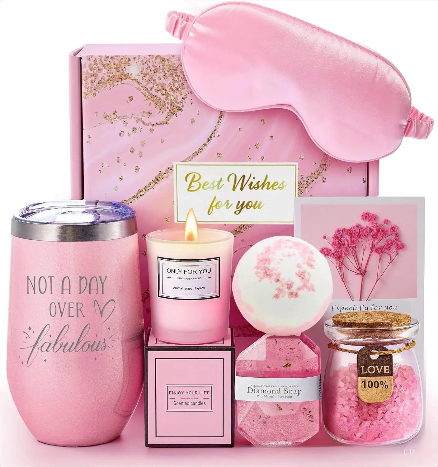 Lavender Spa Gift Basket Set - USMGD0212 AliExpress-Dropship