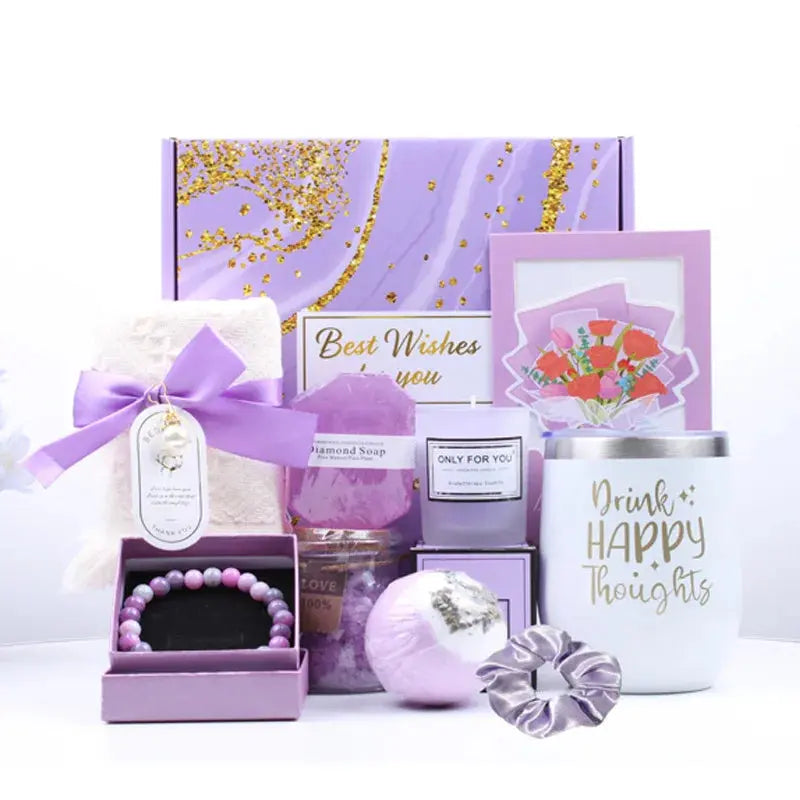 Lavender Spa Gift Basket Set - USMGD0212 AliExpress-Dropship
