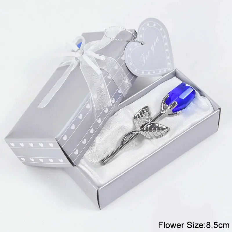 Gift I Love You Crystal Bear Artificial Rose Flowers - USMGD0184 AliExpress-Dropship