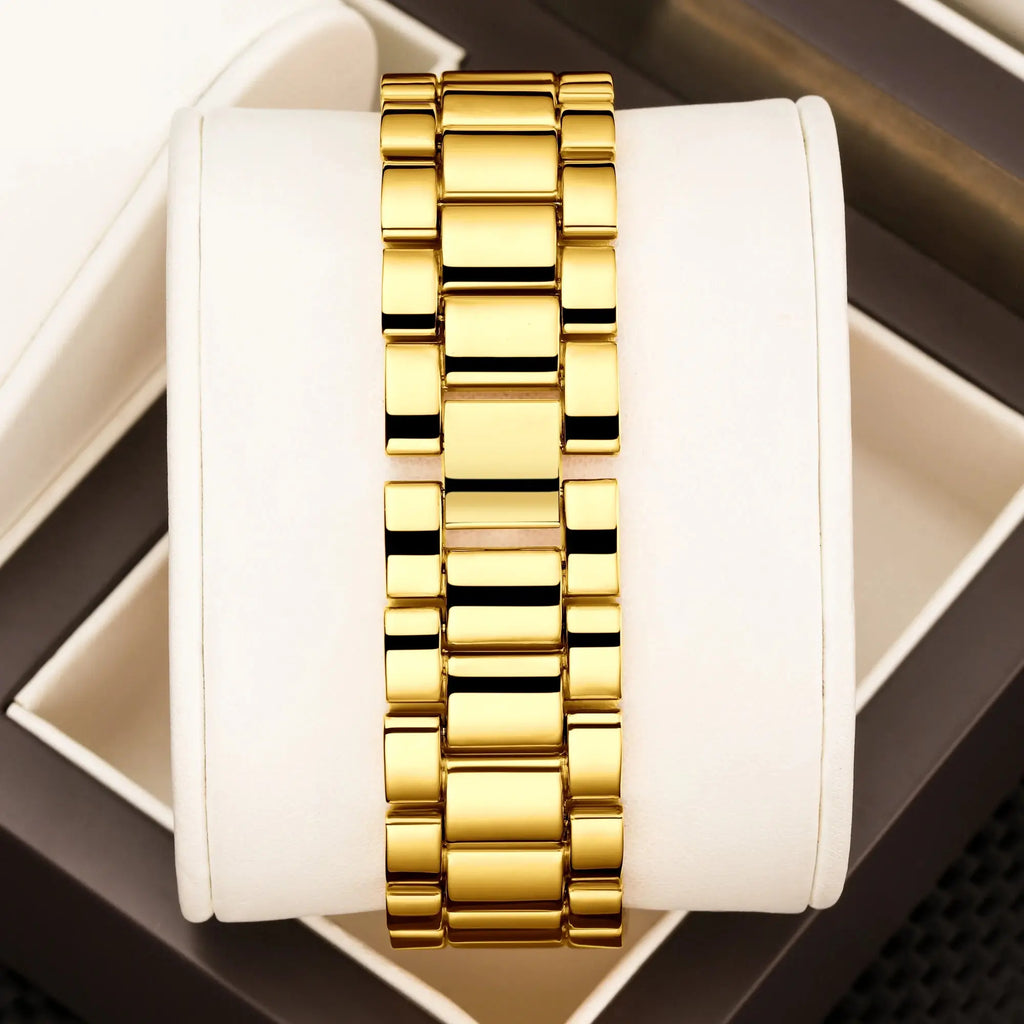 Gold Luxury Couple Watch Box Watch Remover Vacuum Plating - USMJ0253 AliExpress-Dropship