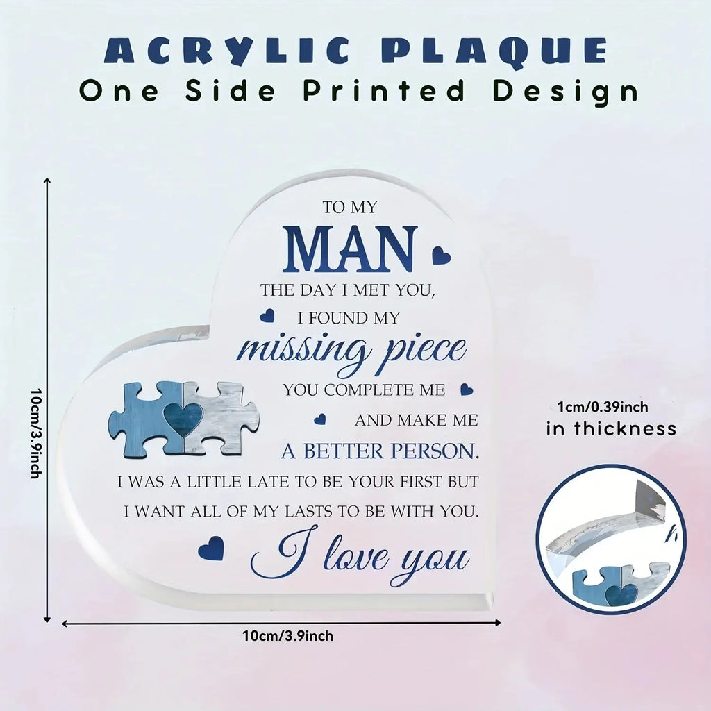 Valentines Day Gifts for Him - Decorative Sign - USMGD0188 AliExpress-Dropship