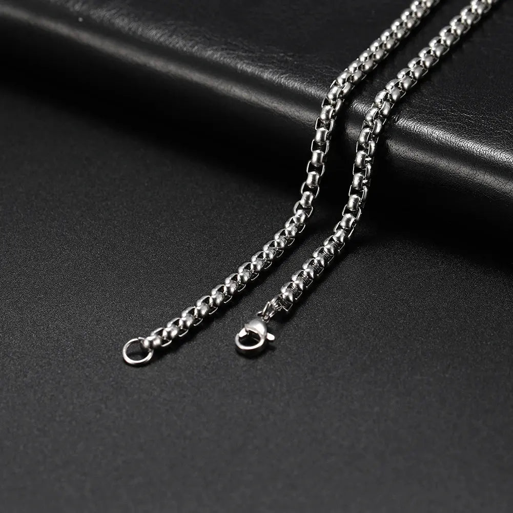 Cuban Chain Stainless Steel Necklaces for Men - USMJ0224 AliExpress-Dropship