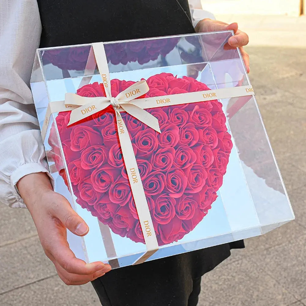 Flower Heart Valentine's Day Gift Flower Heart Mold - USMGD0199 AliExpress-Dropship