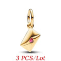 Love Letter Envelope Dangle Charm Fit Original Pan Bracelet - USMJ0266 AliExpress-Dropship
