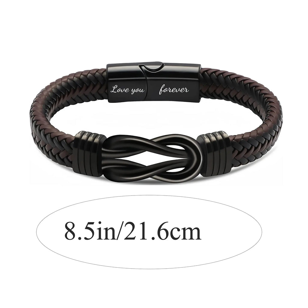 Valentine's Day Gifts for Him Man Leather Bracelets - USMGD0181 AliExpress-Dropship