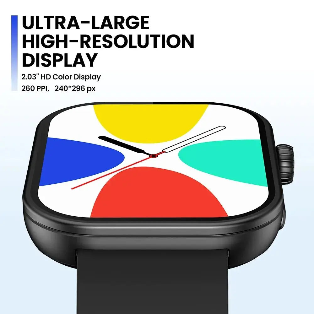 New Zeblaze Btalk Plus Voice Calling Smartwatch 2.03'' HD Color - USMW0279 AliExpress