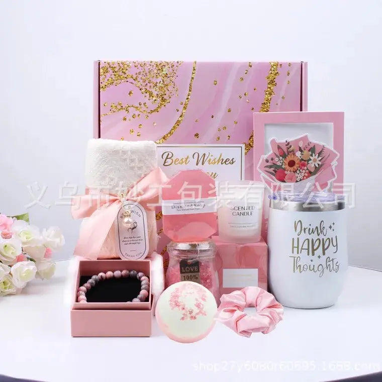 Lavender Spa Gift Basket Set - USMGD0212 AliExpress-Dropship