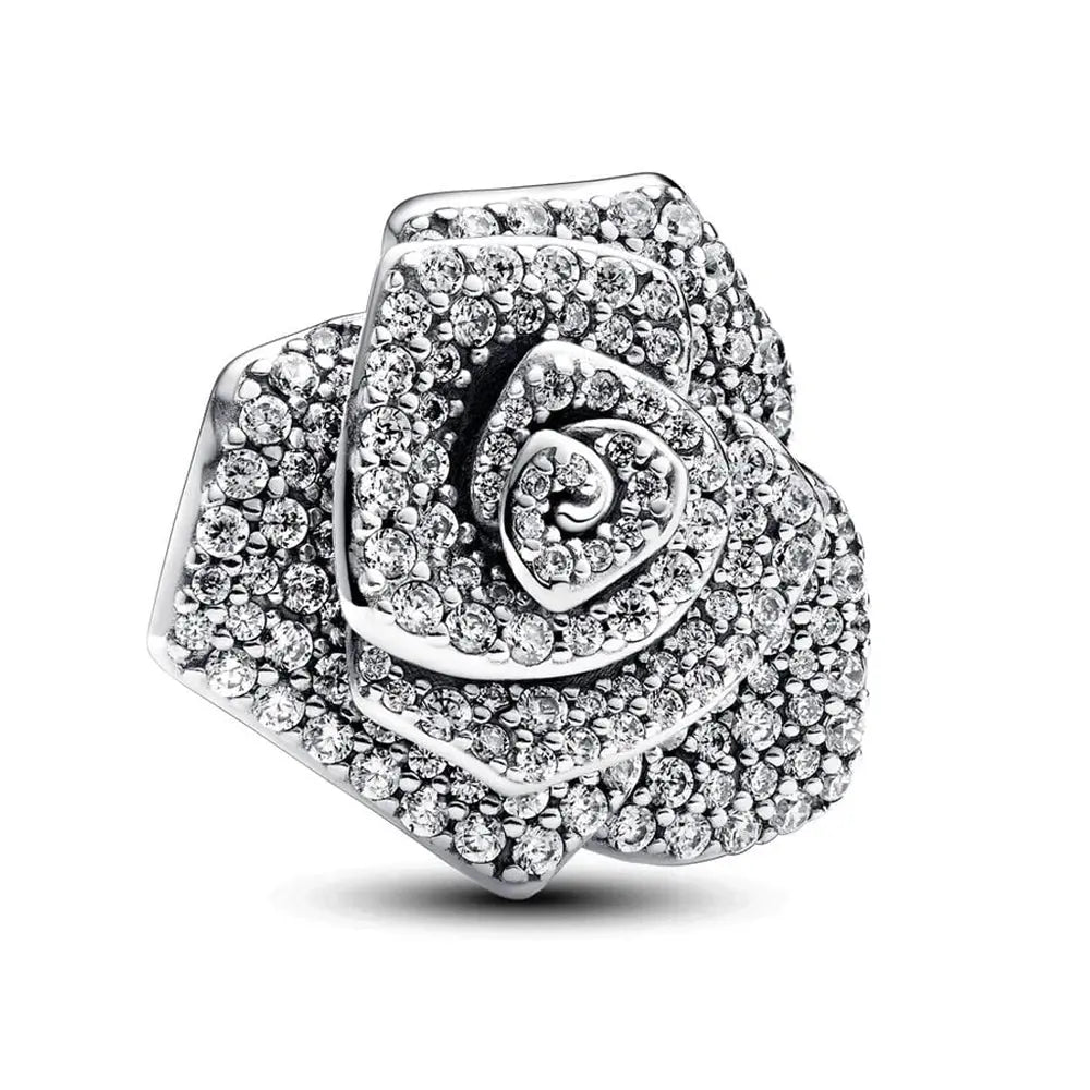 Gift Rose Lucky Bag Love Heart Dangle Charm Fit Bracelet - USMJ0216 AliExpress-Dropship