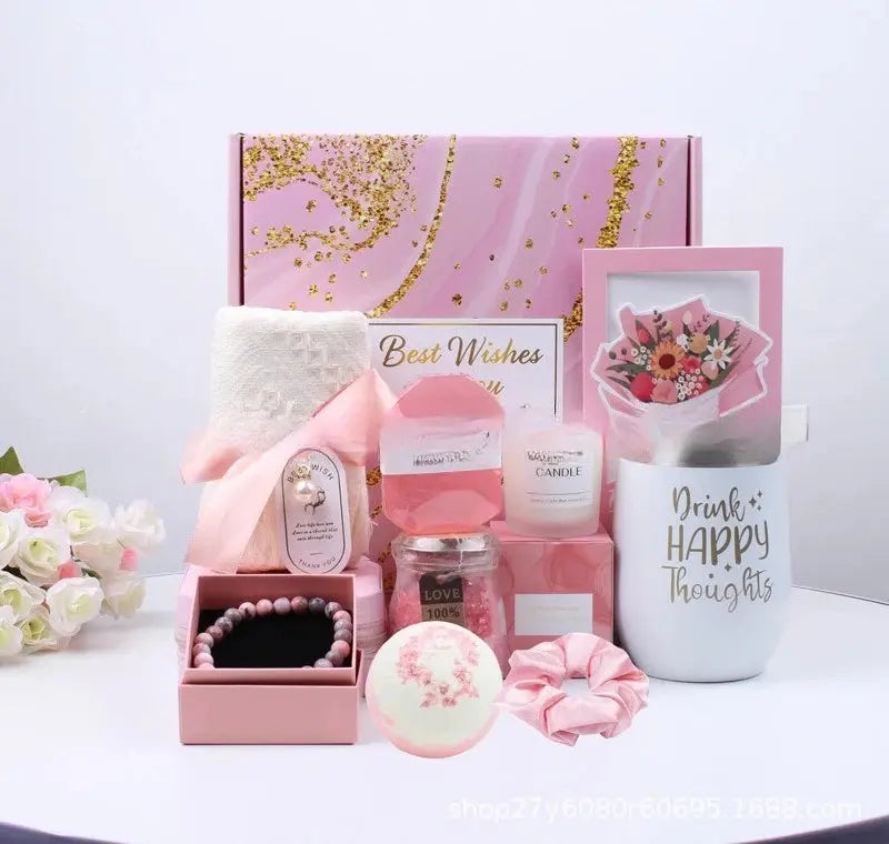 Lavender Spa Gift Basket Set - USMGD0212 AliExpress-Dropship
