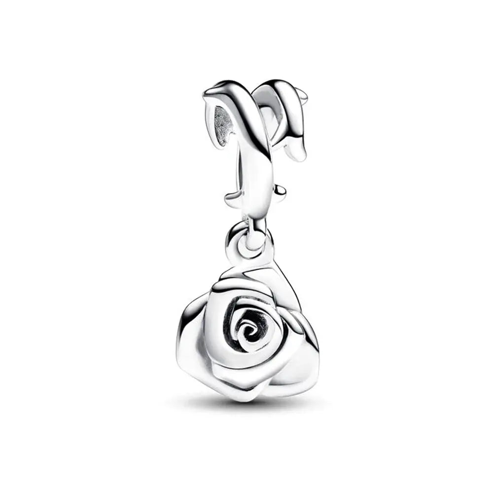 Gift Rose Lucky Bag Love Heart Dangle Charm Fit Bracelet - USMJ0216 AliExpress-Dropship