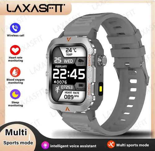 LAXASFIT New Men's Smart Watch LED Outdoor Sports - ON SALE 5% Discount - USMJ0283 AliExpress