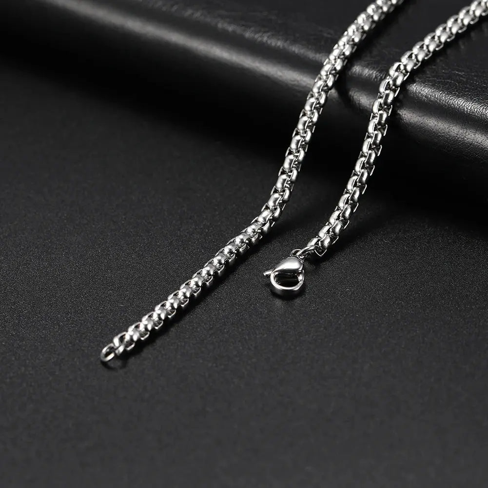 Cuban Chain Stainless Steel Necklaces for Men - USMJ0224 AliExpress-Dropship