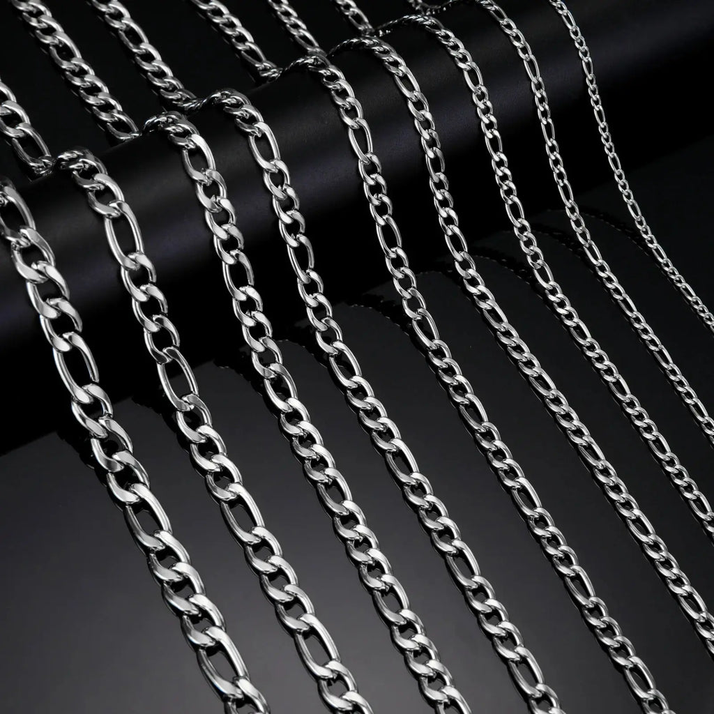 Cuban Chain Stainless Steel Necklaces for Men - USMJ0224 AliExpress-Dropship