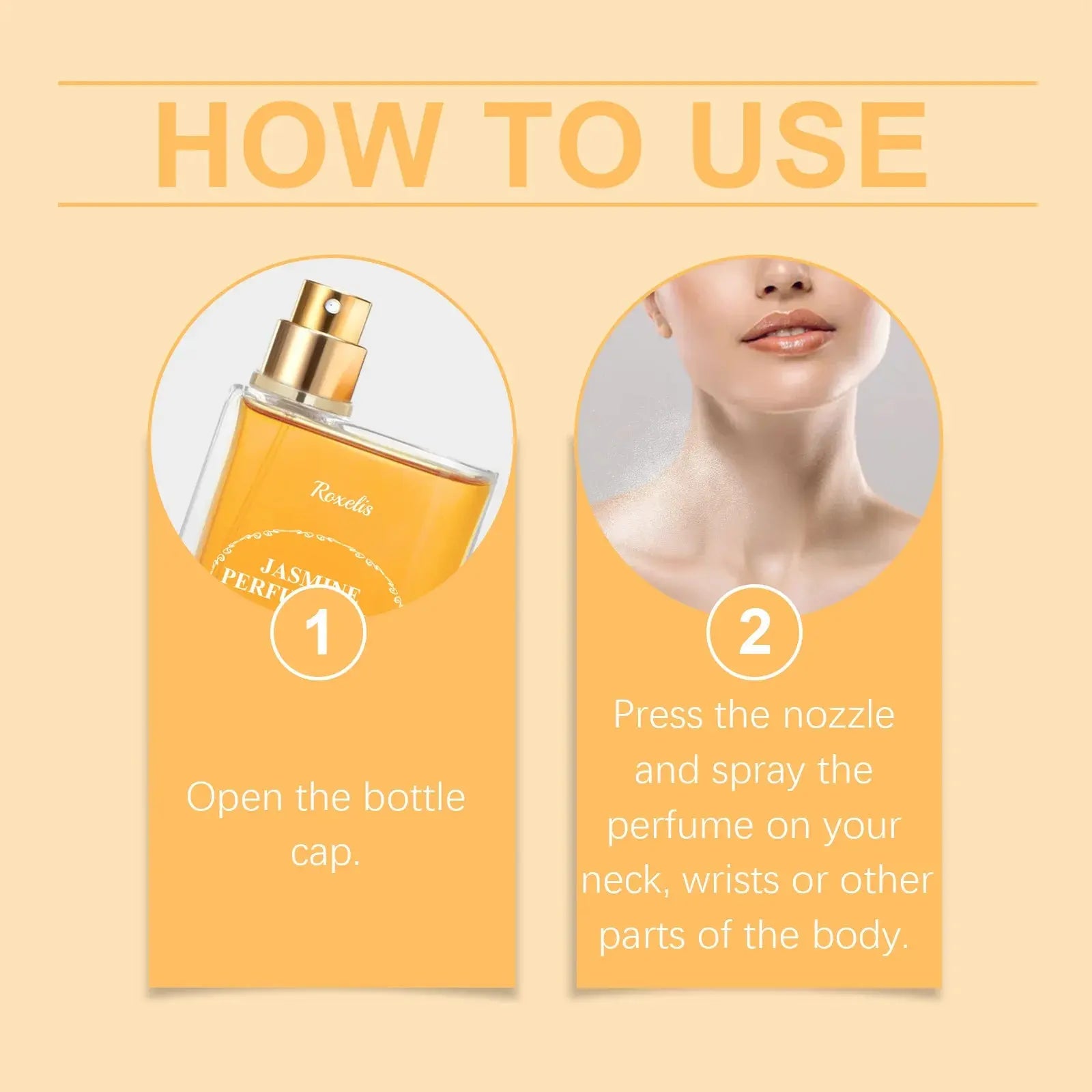 Jasmine Light Fragrance Perfume Charm Women Body Perfumes - USM0134 AliExpress-Dropship