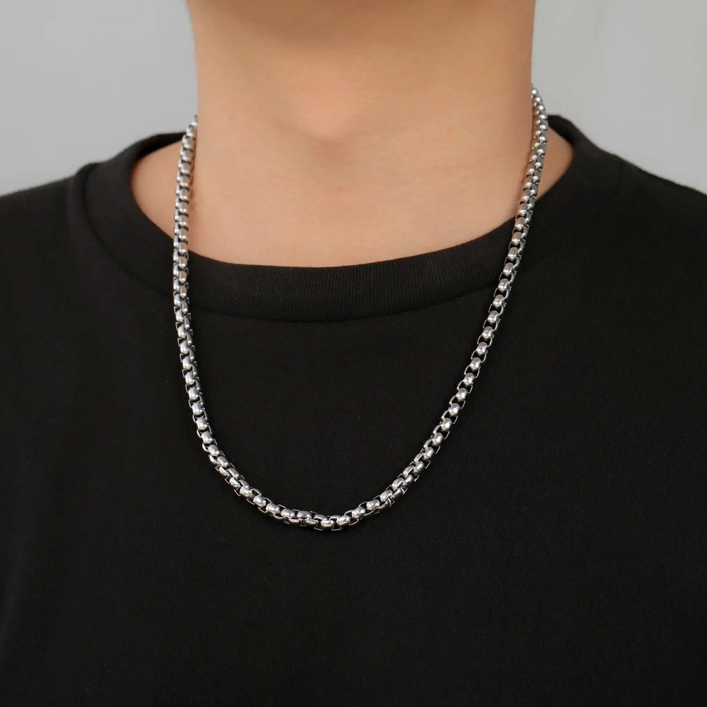 Cuban Chain Stainless Steel Necklaces for Men - USMJ0224 AliExpress-Dropship