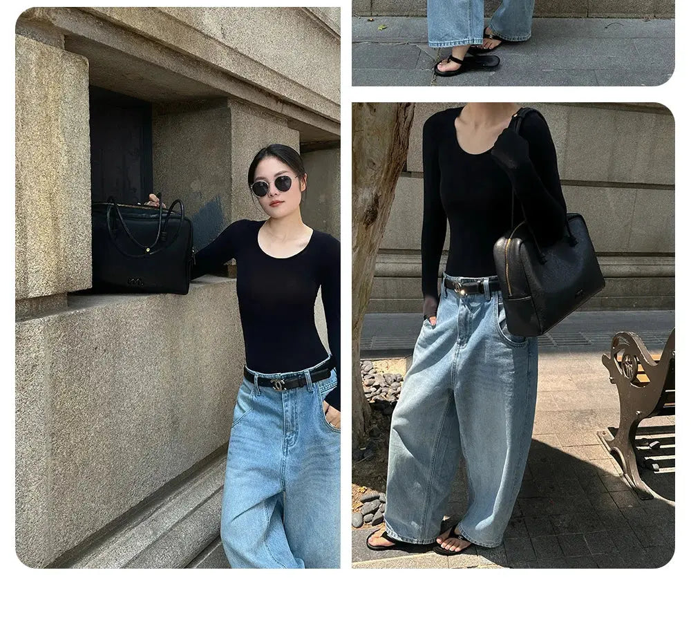 Large Briefcase Retro Women Boston Bag Fashion - USMJ0266 AliExpress-Dropship