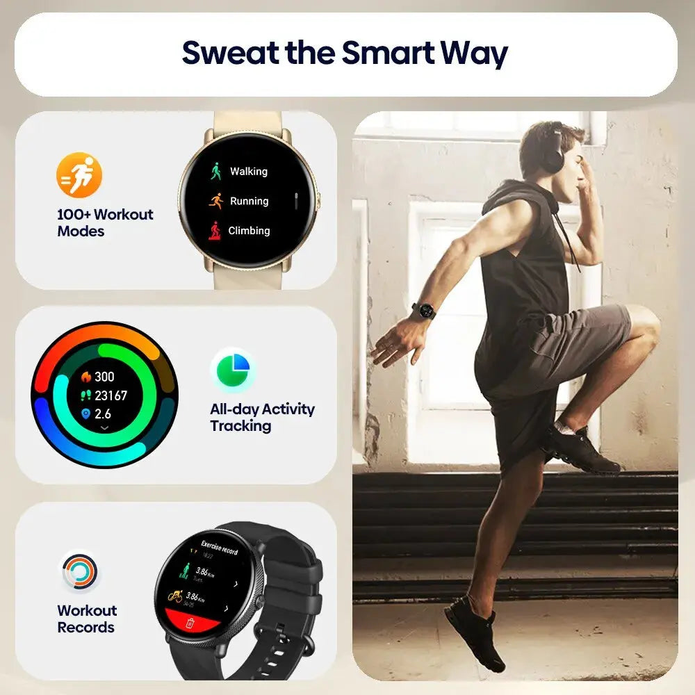 Zeblaze GTR 3 Pro Voice Calling Smart Watch - ON SALE 5% Discount - USMW0292 AliExpress