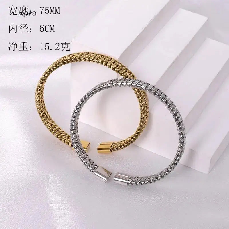Xpro Stainless Steel Cuff Bracelets Bangles - USMJ0262 AliExpress-Dropship