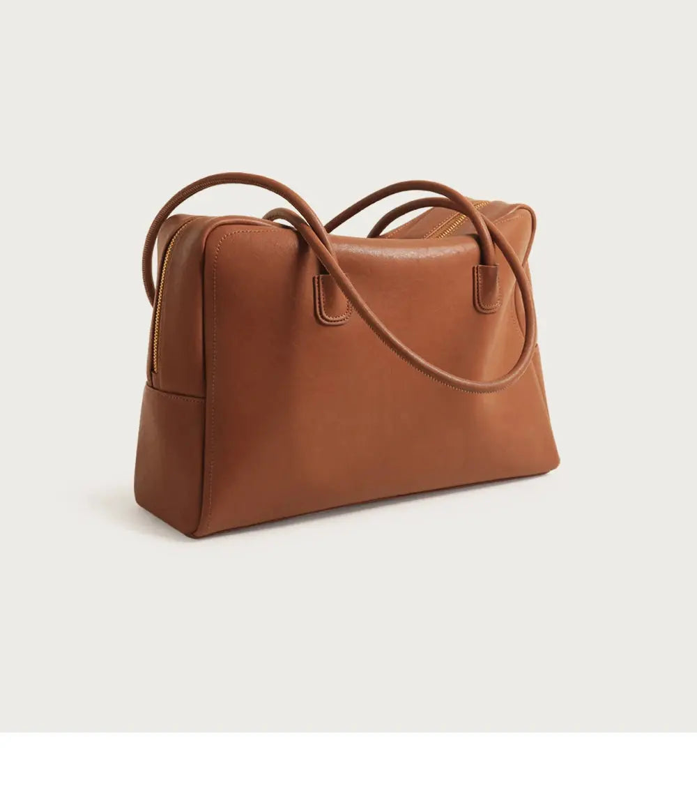 Large Briefcase Retro Women Boston Bag Fashion - USMJ0266 AliExpress-Dropship