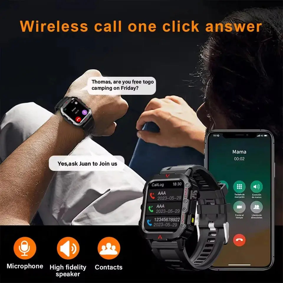 Smartwatch for XIAOMI New GPS Smart Watch Men 1.71 Inch HD - USMW-0278 AliExpress